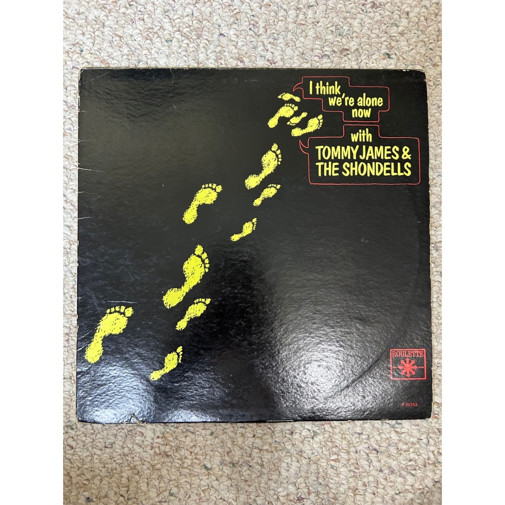 Tommy James & The Shondells I Think We're Alone Now Vinyl LP Roulette R-25353